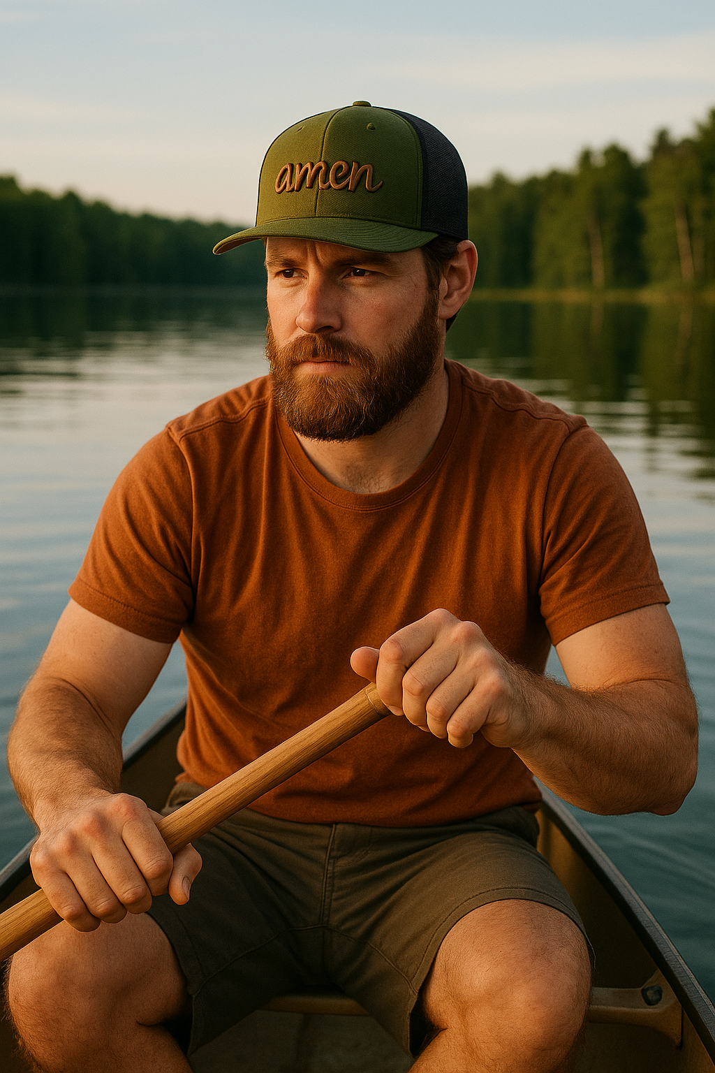 Amen - Army Green and Black