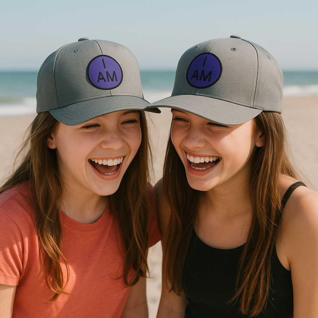 I AM - Heather Grey and Dark Grey