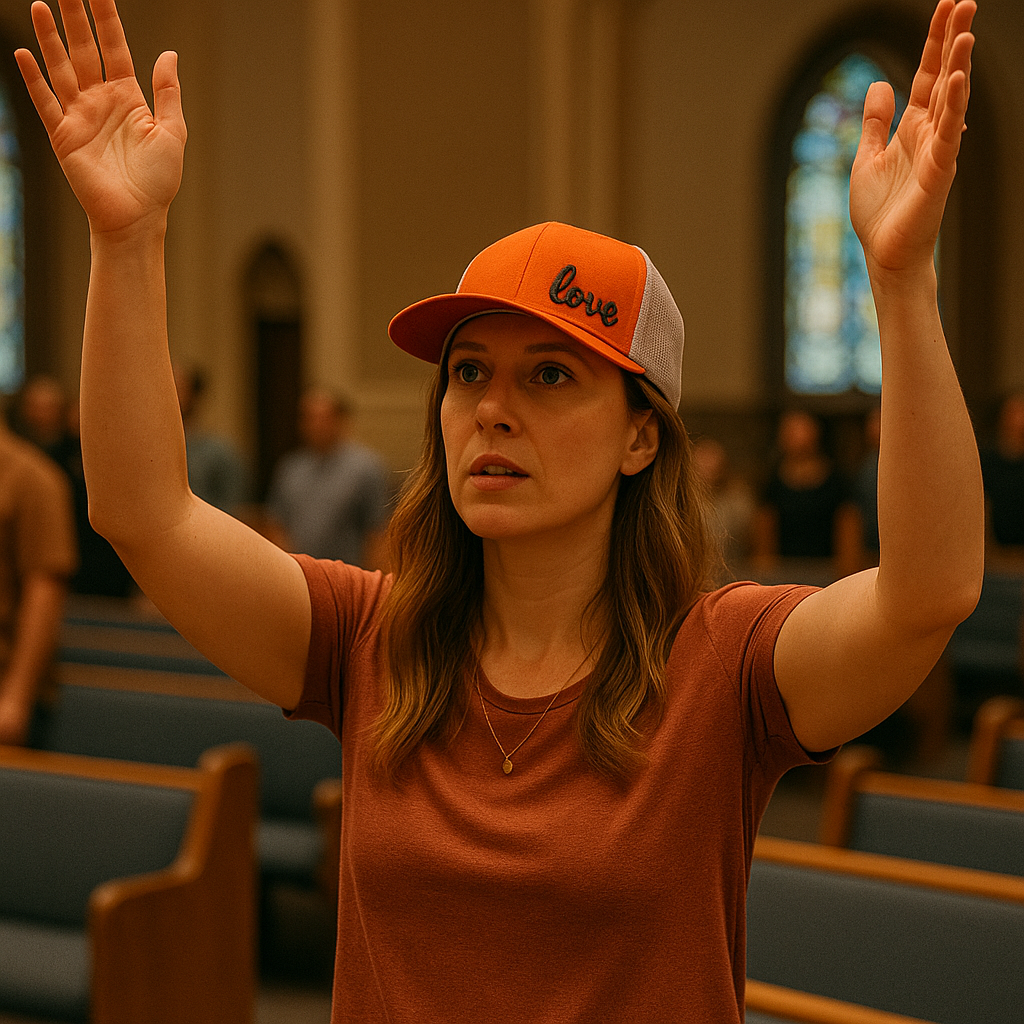 Love - Orange and Grey