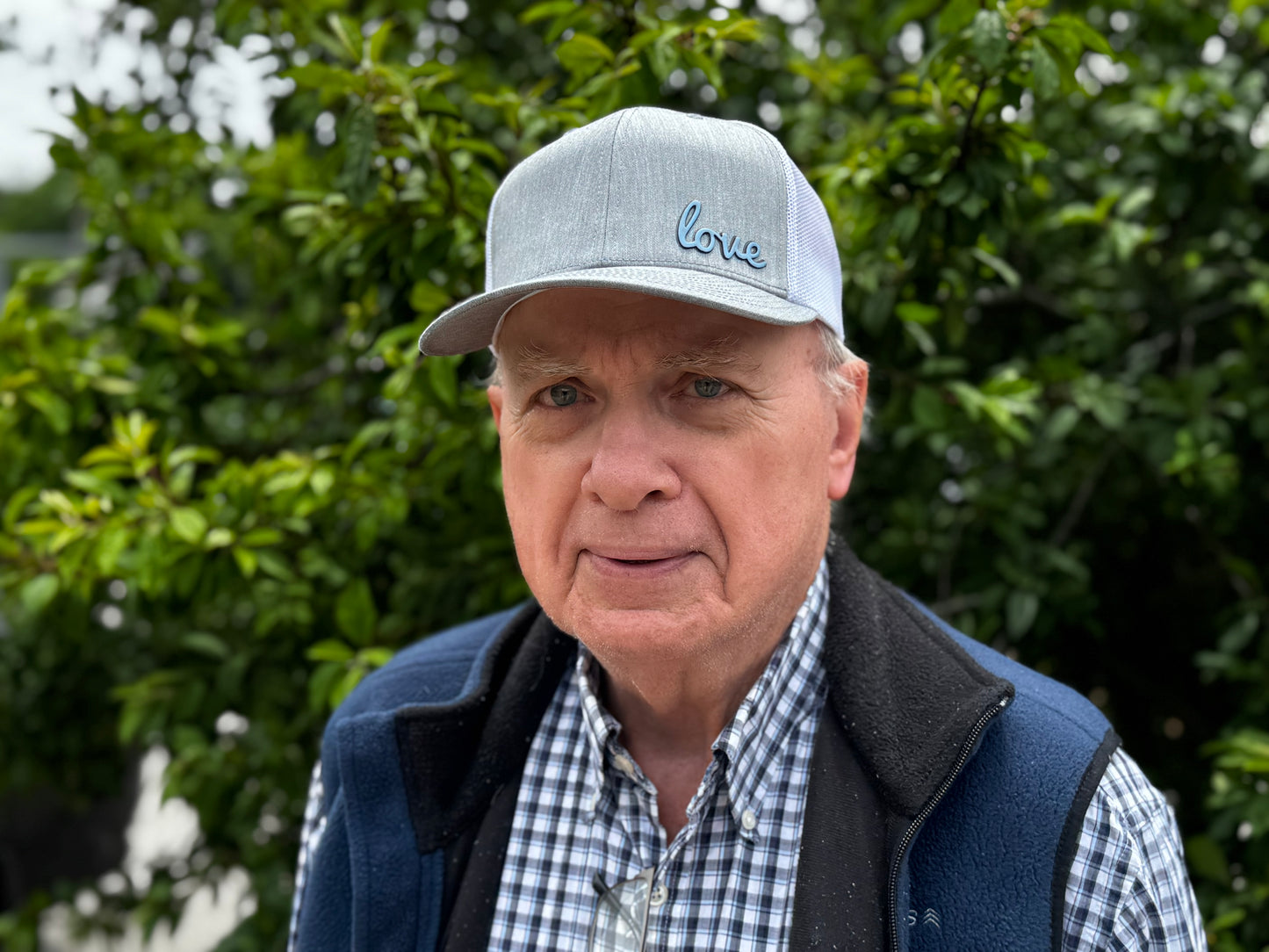 Love - Grey and White